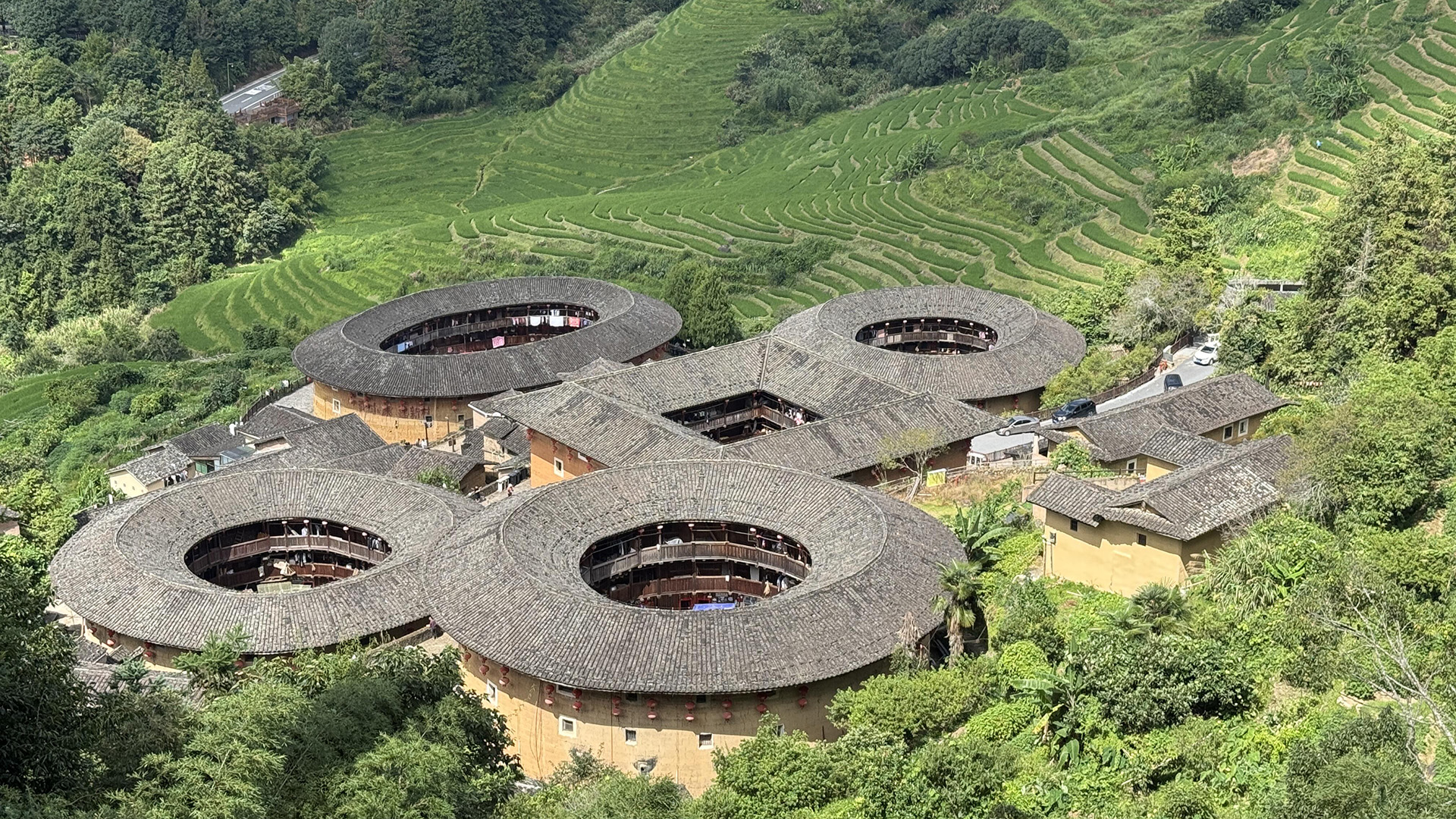 Tianluokeng Tulou Cluster in Nanjing Zhangzhou Fujian