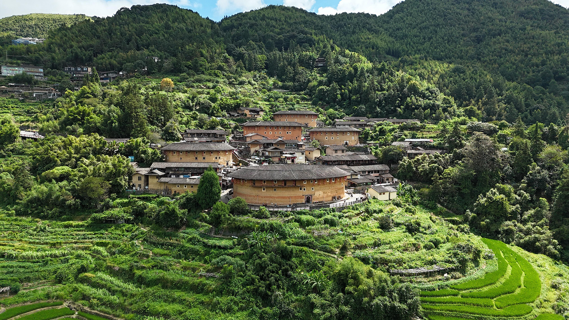 Tianluokeng Tulou Cluster in Nanjing Fujian