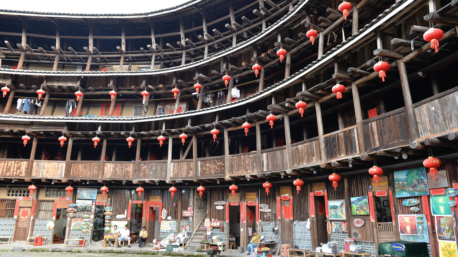 Tianluokeng Tulou Cluster in Nanjing Fujian