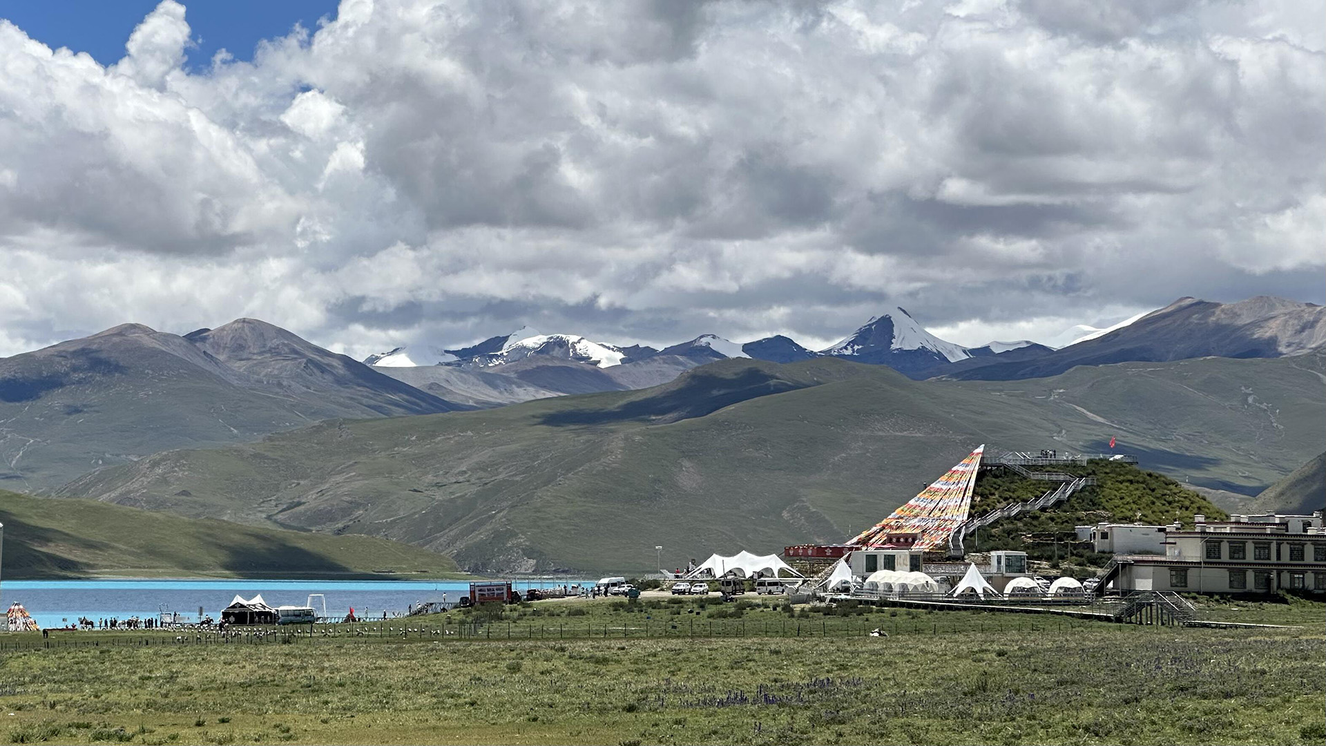 Yamdrok Yongcuo. Tibet