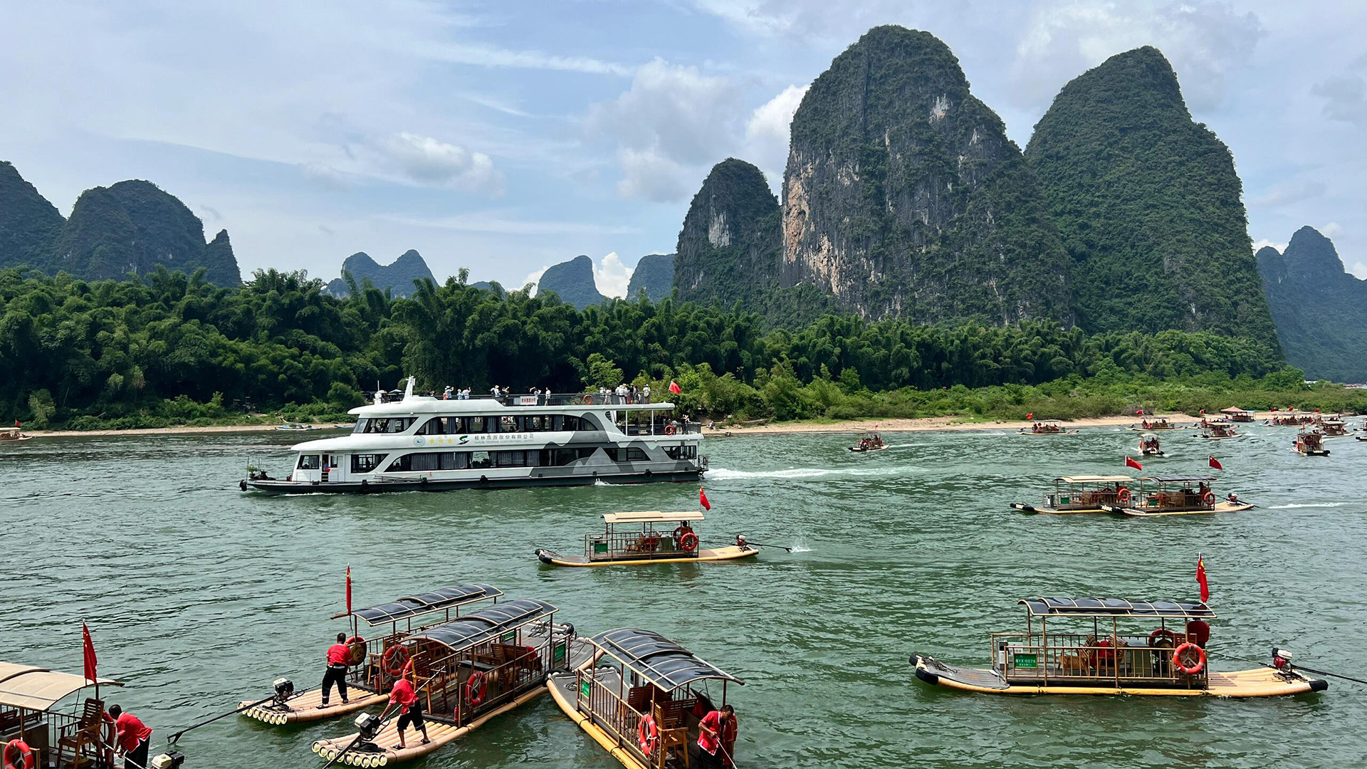guilin yangshuo li river cruise
