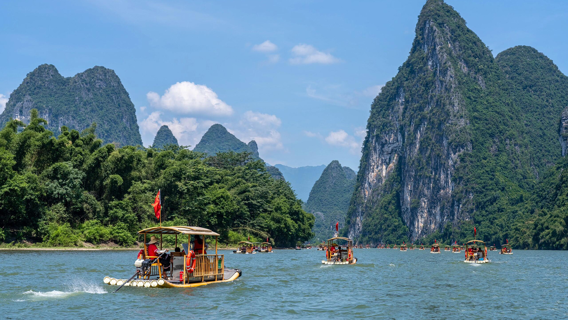guilin yangshuo li river cruise