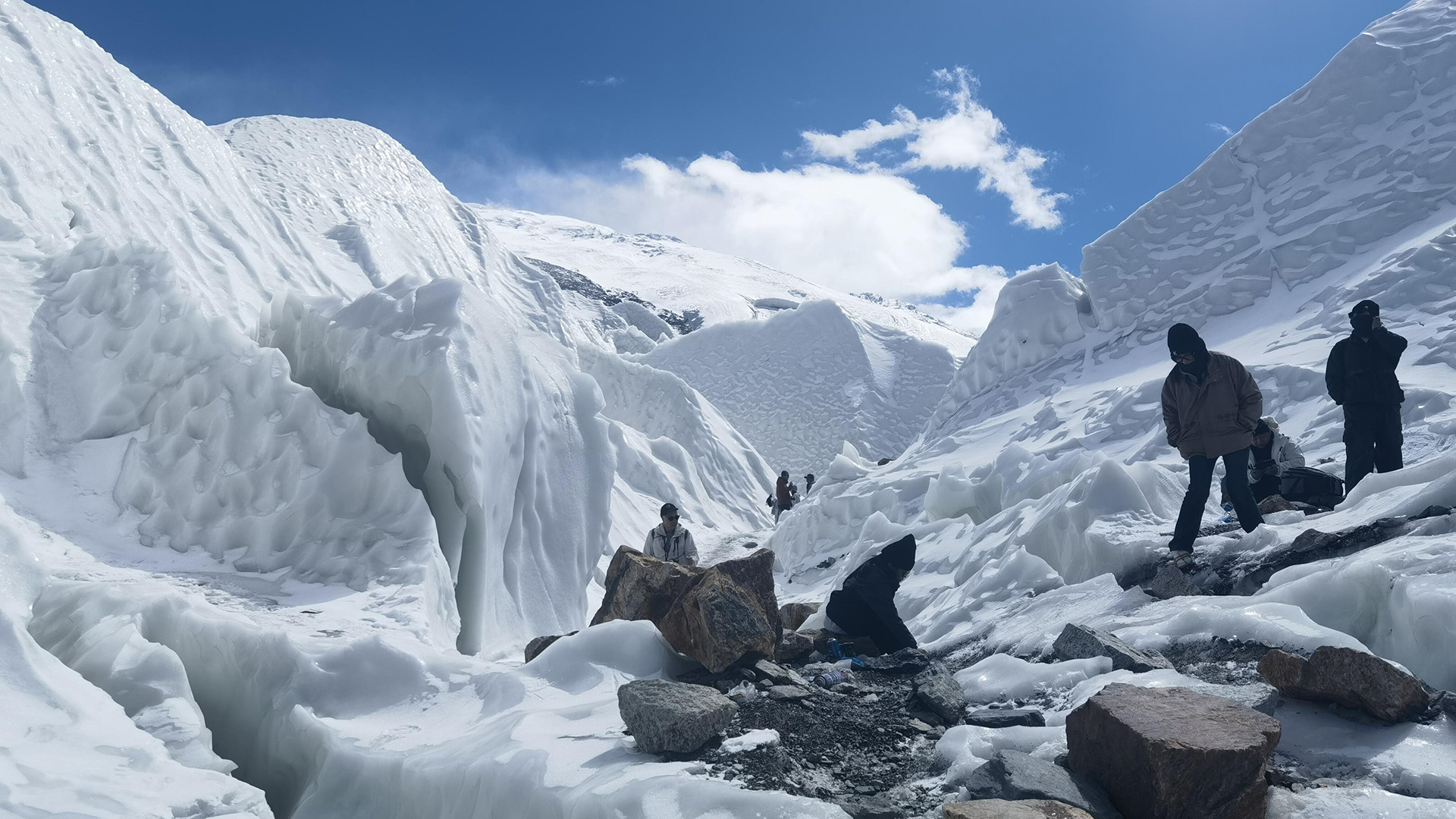 Xinjiang Muztagh Ata Glacier