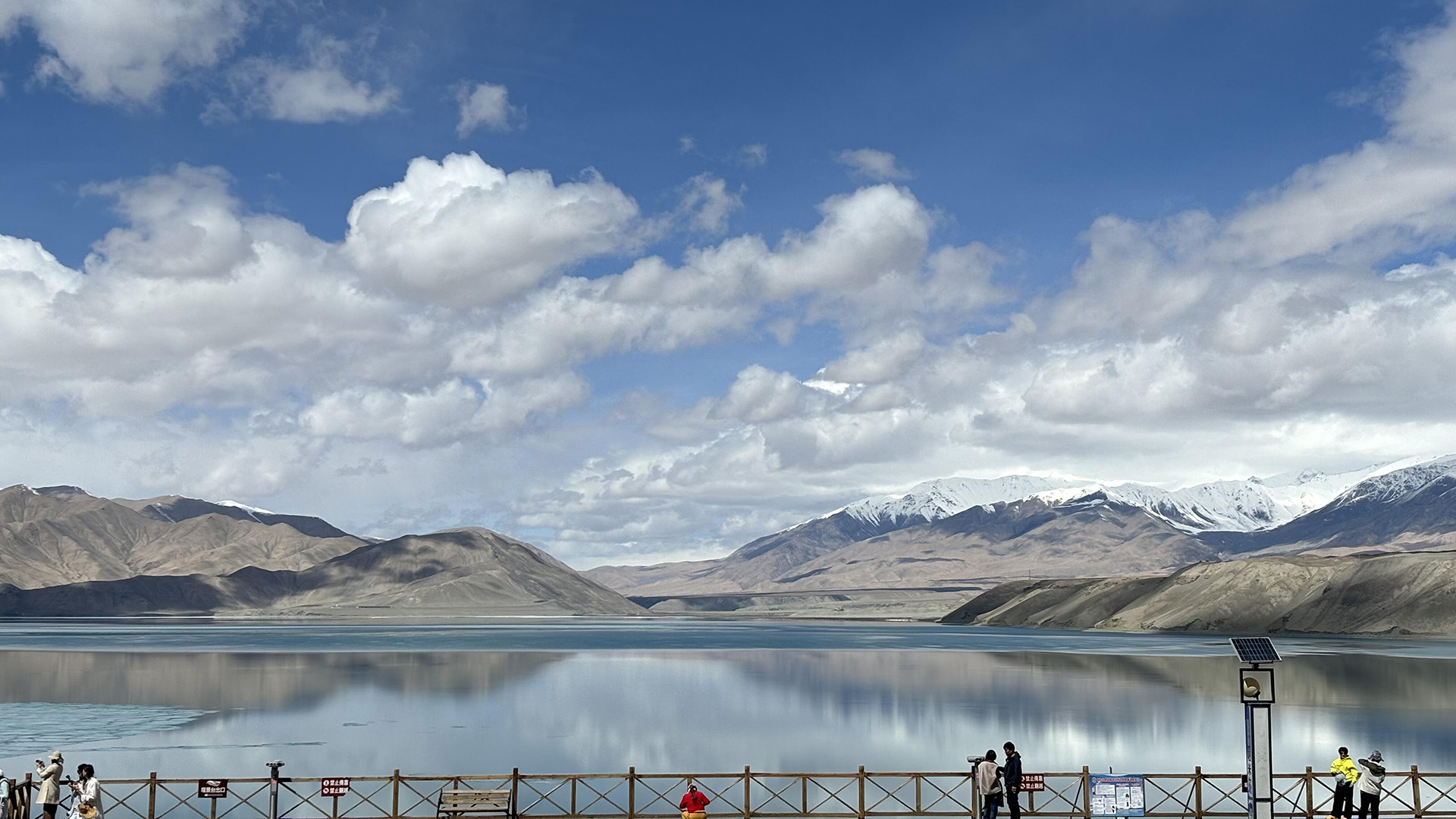 xinjiang Kashgar Baishahu Lake