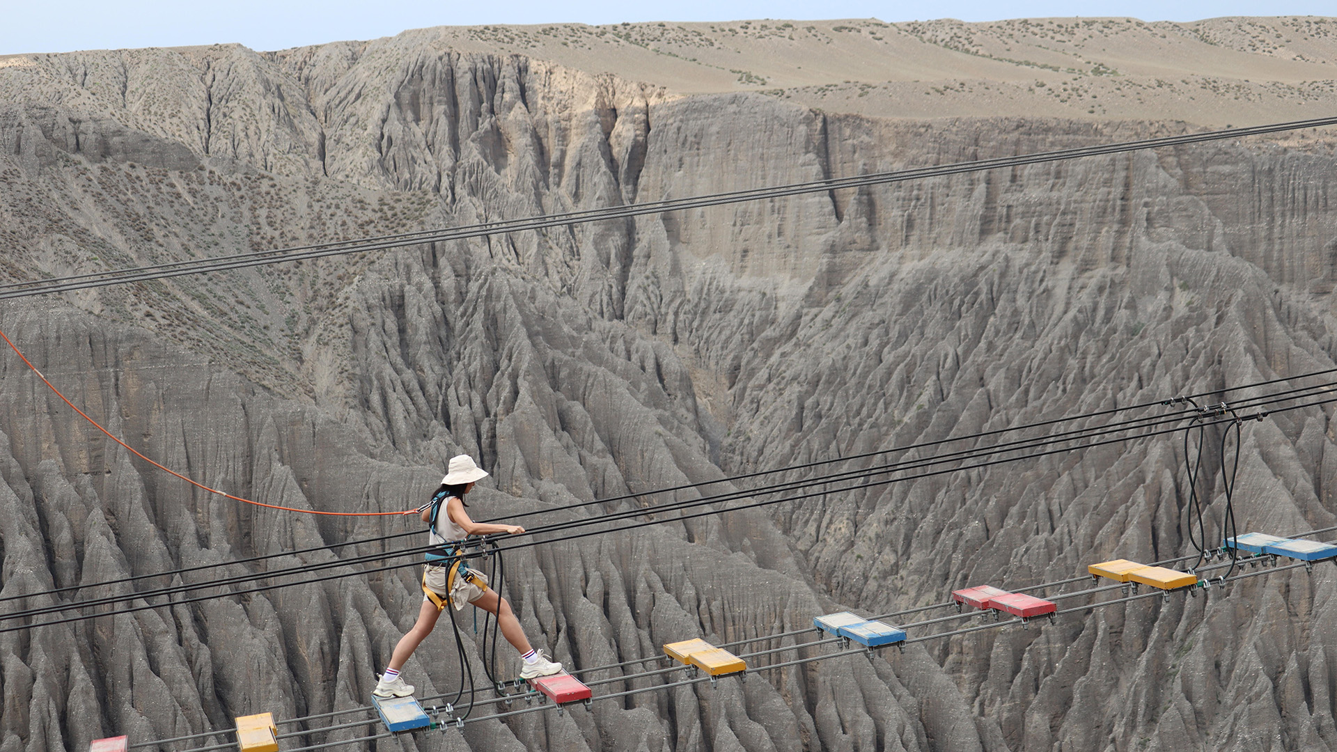 Xinjiang Dushanzi Grand Canyon