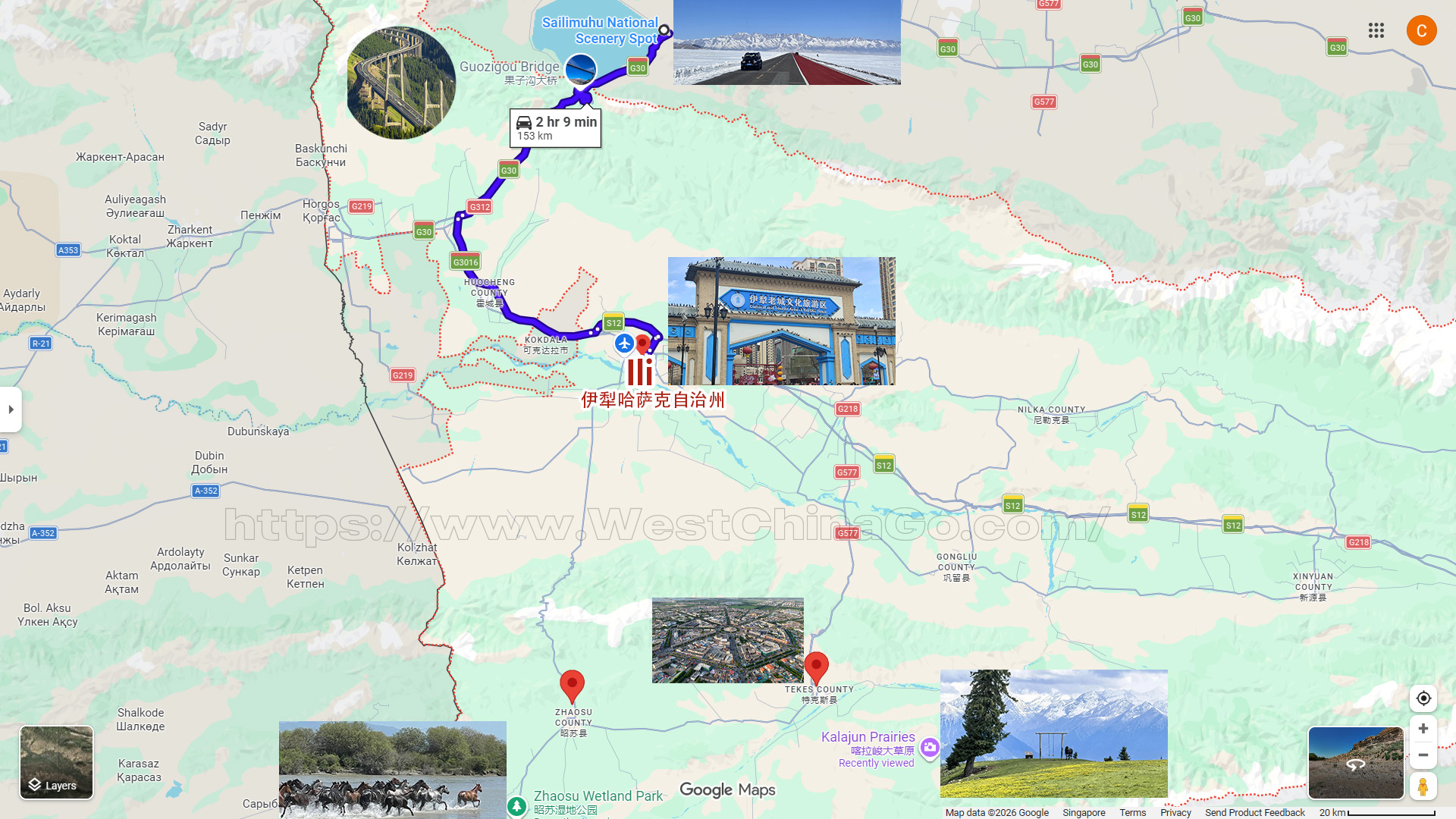 Xinjiang Sayram Lake Nat'l Scenic Spot